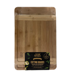 Thyme & Table Bamboo Cutting Board Set